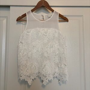 Greylin lace summer sleeveless top.